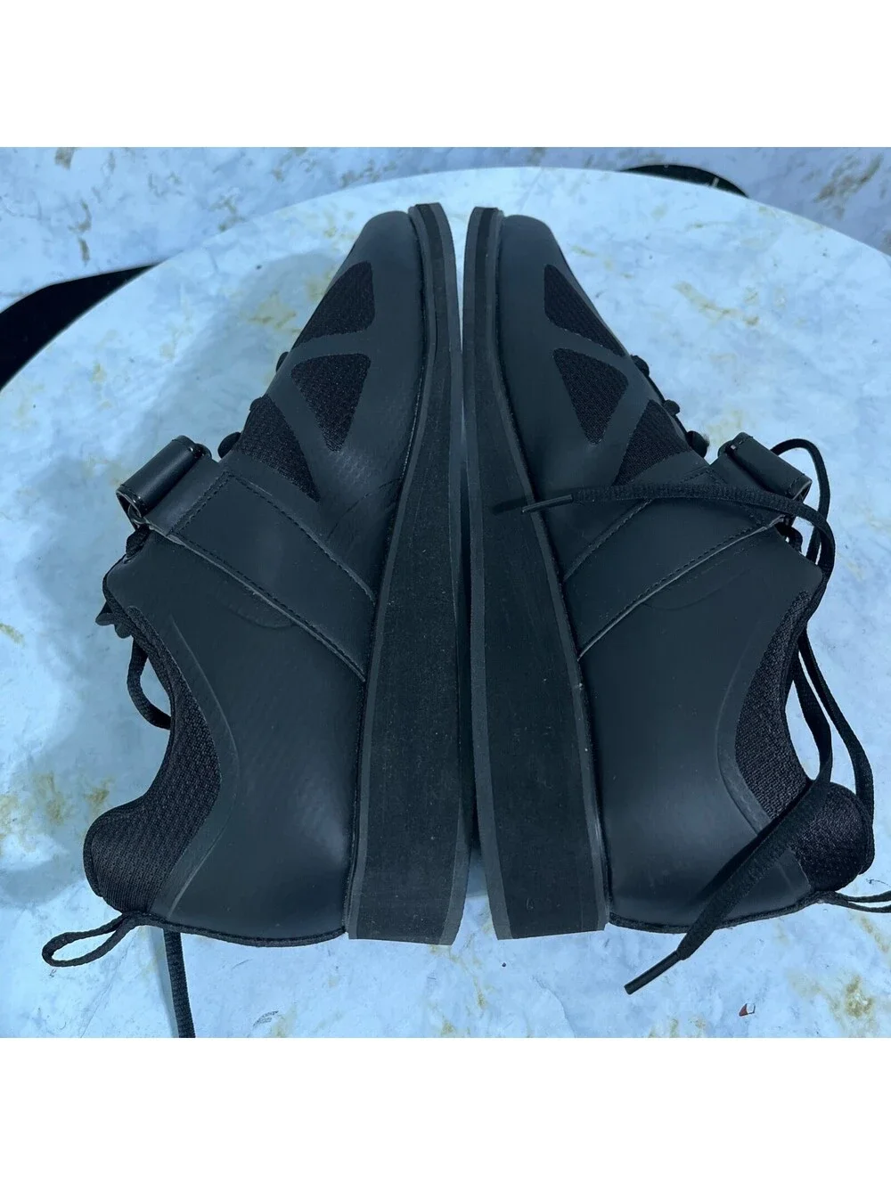 Core Men's Size 12 Shoes Black Gym Training Adjustable Weightlifting Sneakers
